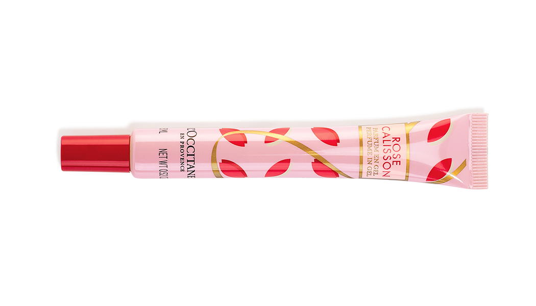 L'Occitane: perfume Rose Calisson em gel ganha embalagem fácil de