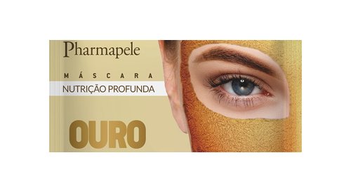 Pharmapele lança máscara vegana com ouro e ácido hialurônico