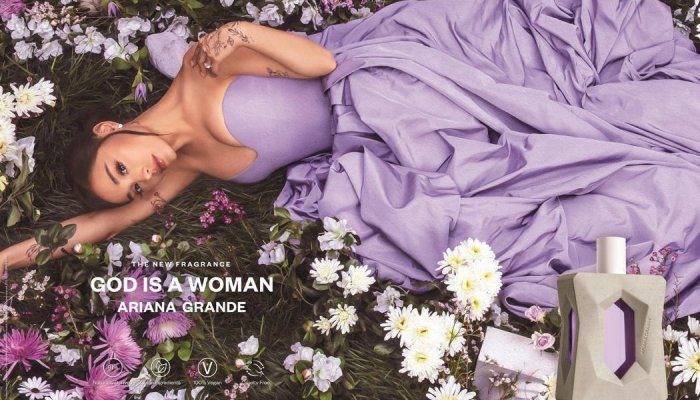 Ariana Grande ingressa na categoria Clean Beauty com nova fragrância