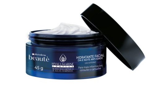 Hidratante facial anti-idade dia e noite Phytoderm Beauté Hyalumarine Complex