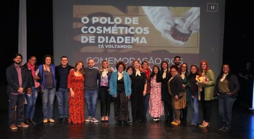 Diadema celebra 20 anos do Polo de Cosméticos com anúncio de retomada