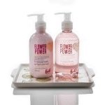 Loção hidratante e sabonete líquifo Flower Power