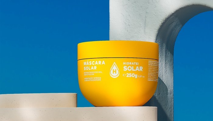 Novo pós-sol capilar Hidratei quer revolucionar o cuidado dos fios no verão