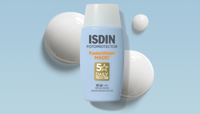 ISDIN lança Fusion Water Magic, nova versão do protetor solar best-seller