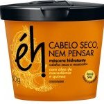 Máscara hidratante Cabelo seco, nem pensar