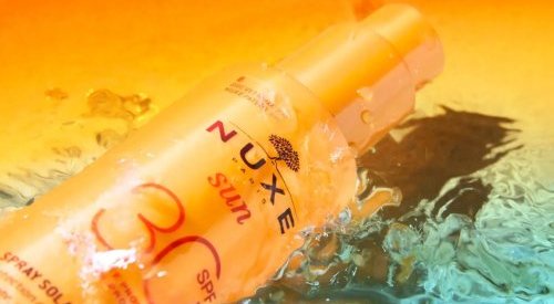 Nuxe escolhe bomba PZ Twist da Aptar para sua linha de protetores solares