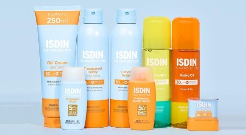 ISDIN lança protetor solar Transparent Spray Wet Skin para uso na pele molhada