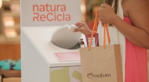 Natura amplia programa de reciclagem para mais de mil lojas no Brasil