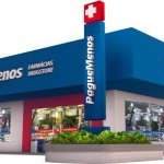 Nova fachada de loja da Pague Menos