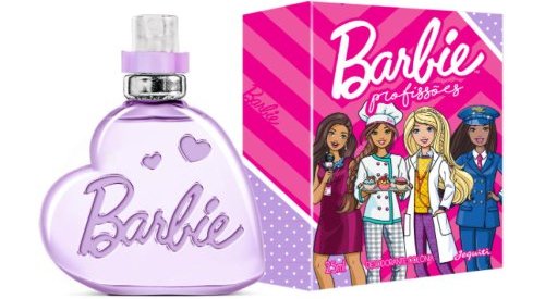 Jequiti apresenta nova colônia feminina Barbie Profissões