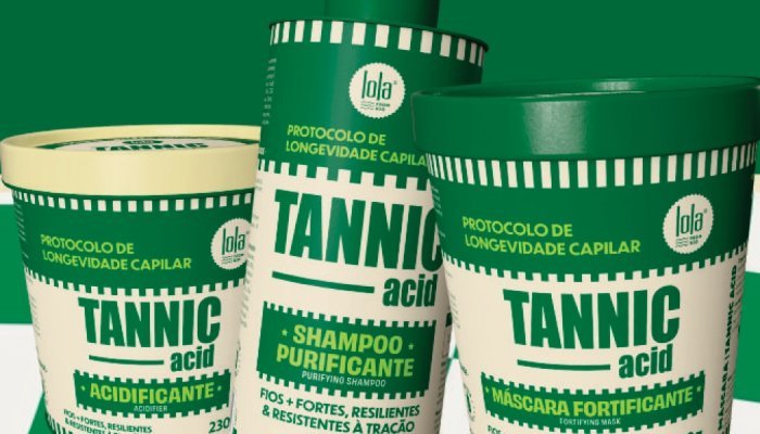 Lola From Rio aposta na longevidade capilar com o lançamento do Tannic Acid