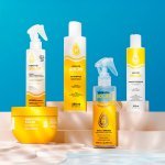 A novidade chega como o passo final da Linha Solar Hidratei, estruturada como um ritual completo que vai da proteção à recuperação dos fios (Foto: divulgação / Hidratei)