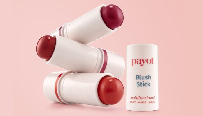 Payot amplia linha Chérie com lançamento de Blush Stick Multifuncional 3 em 1