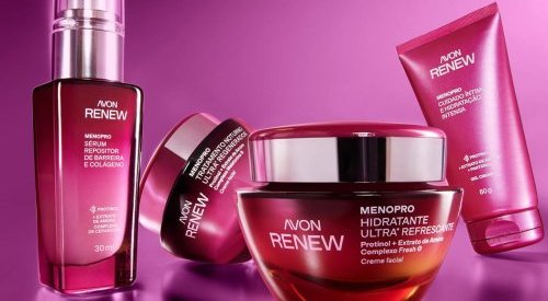 Com primeira pele 3D menopausada do mundo, Avon desenvolve Renew MenoPro