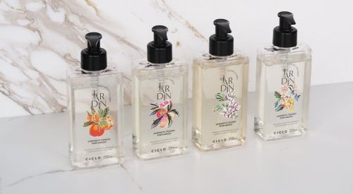 Ciclo Cosméticos lança os sabonetes líquidos da linha Jardin