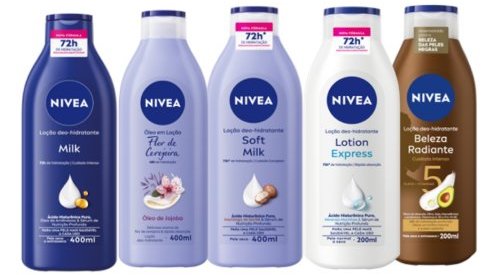 Nivea relança sua icônica linha de hidratantes corporais