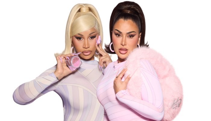 Huda Beauty aposta no efeito ultraesculpido em parceria com Cardi B