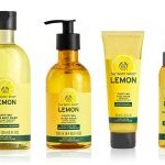 Linha Lemon, da The Body Shop, tem produtos antibactericidas para corpo e cabelos