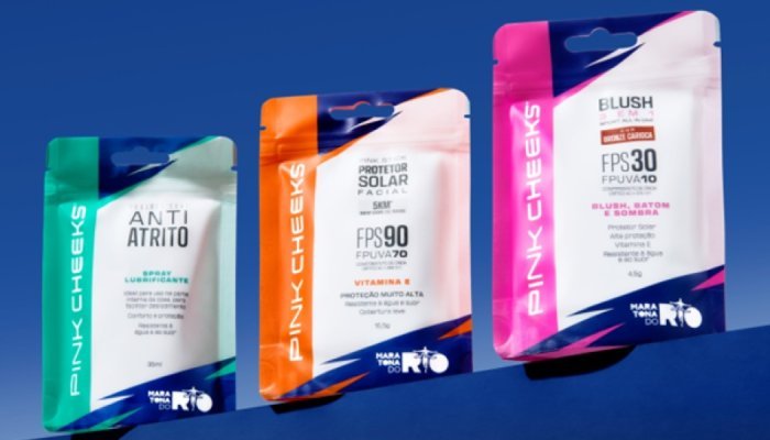Pink Cheeks é o protetor solar oficial da Maratona do Rio 2025