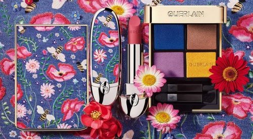 Guerlain apresenta The Floral Denim Collection: Jeans e Bordado