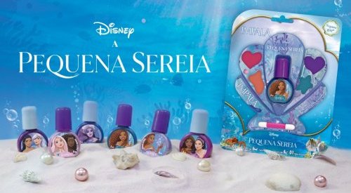 Impala lança coleção infantil “Pequena Sereia” com esmaltes e maquiagem