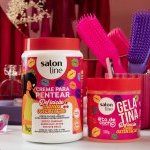 Salon Line ampliou a linha Cachos Ostentação com gelatina e creme para reduzir o fator encolhimento