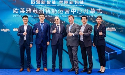 L'Oréal China automatiza seu centro de distribuição em Suzhou com Hai Robotics