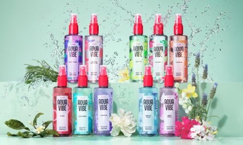 Avon aposta na alta da perfumaria acessível com novos body splashes Aqua Vibe