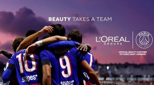 L'Oréal entra no futebol como patrocinadora do Paris Saint-Germain