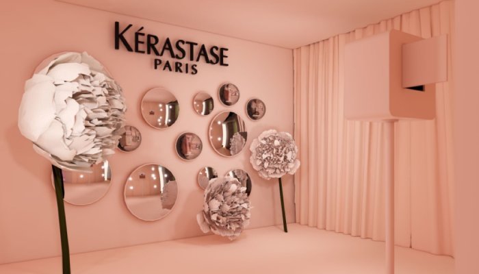 Kérastase celebra lançamento da coleção Gloss Absolu com pop-up no Rio