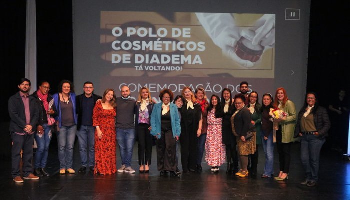 Diadema celebra 20 anos do Polo de Cosméticos com anúncio de retomada