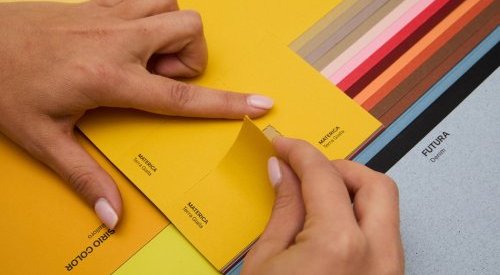 Todos os papéis coloridos da Fedrigoni em uma coleção única: Color Dimensions