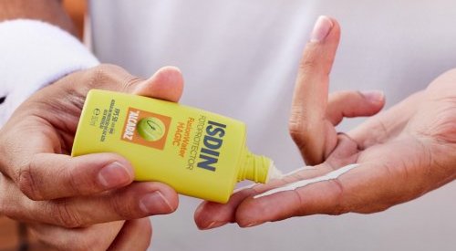 ISDIN lança protetor solar Fusion Water Magic Alcaraz