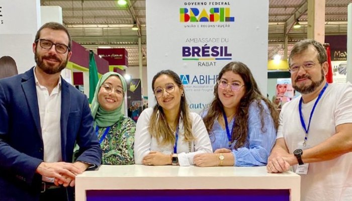 Participação brasileira na feira Cosmetista amplia negócios no Marrocos