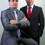 Rinaldo e Nestor Mendes, diretores da Vollmens