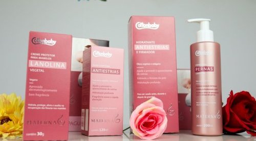 Cottonbaby lança linha de cuidado materno
