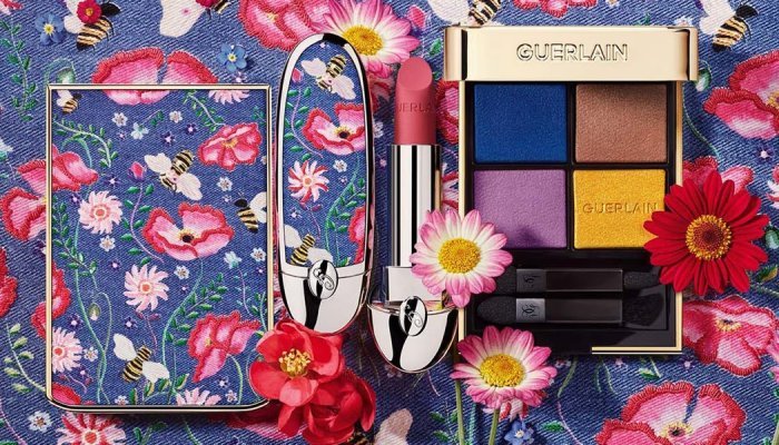 Guerlain apresenta The Floral Denim Collection: Jeans e Bordado