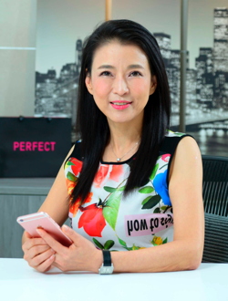 Alice Chang, fundadora e CEO da Perfect Corp