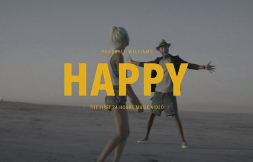 24 Hours of Happy. Pharrell Williams, 2013 (clip video)