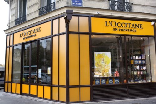 A L'Occitane en Provence é uma das marcas do grupo L'Occitane. © AFP Foto /...