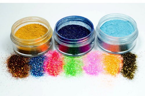 Glitter produzido pela All Pigments