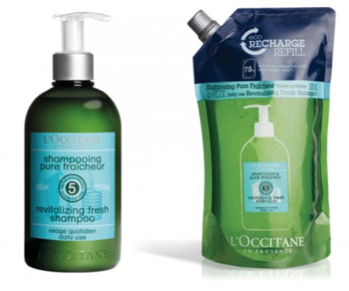 A L'Occitane en Provence já comercializa refil ecológico para seus shampoos e...