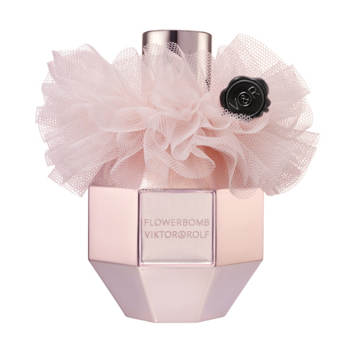 O frasco do perfume Flowerbomb da Viktor & Rolf, edição de Natal de 2010....