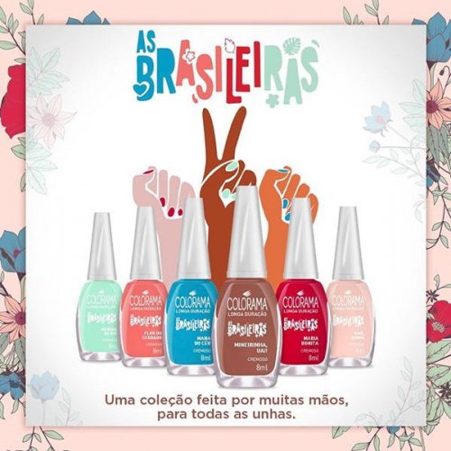A coleção colaborativa ‘A Brasileiras' de Colorama estará em todas as lojas em...